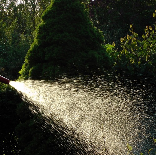 Ablesen der Wasseruhren / Wasser wird abgestellt